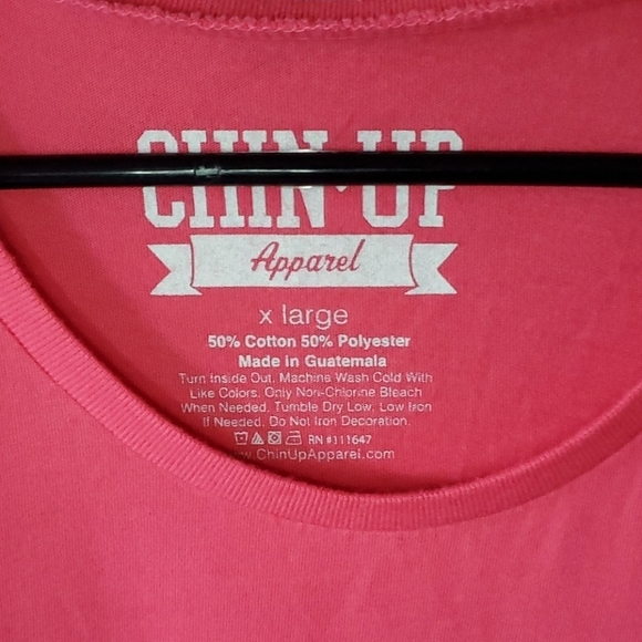 Chin Up Apparel Crew Neck Graphic Tank Top - Picture 4 of 5